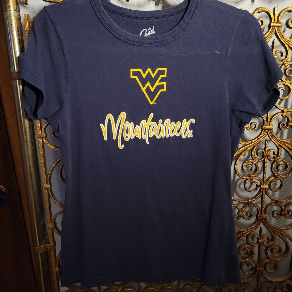 Coed Girls West Virginia Mountaineers Women's Medium Black T-Shirt